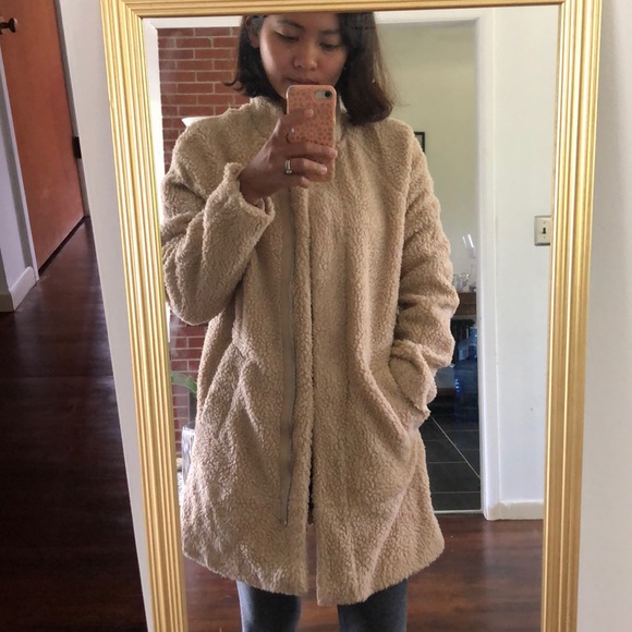 teddy jacket old navy